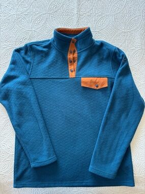 Women’s S ZYIA Active Teal Pullover Fleece